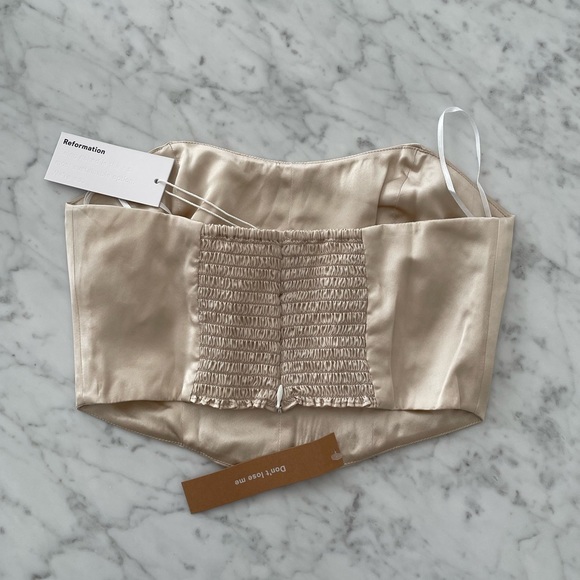 Reformation Maia Silk Top (SOLD) - Picture 2 of 3